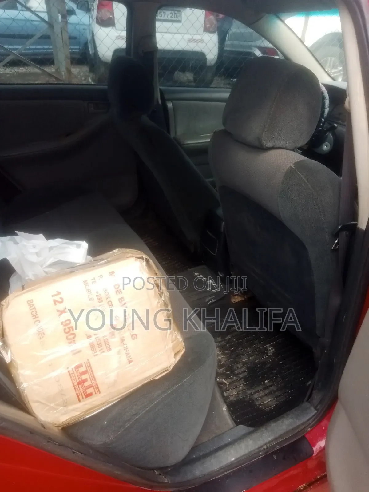 Toyota Corolla 2007 Red