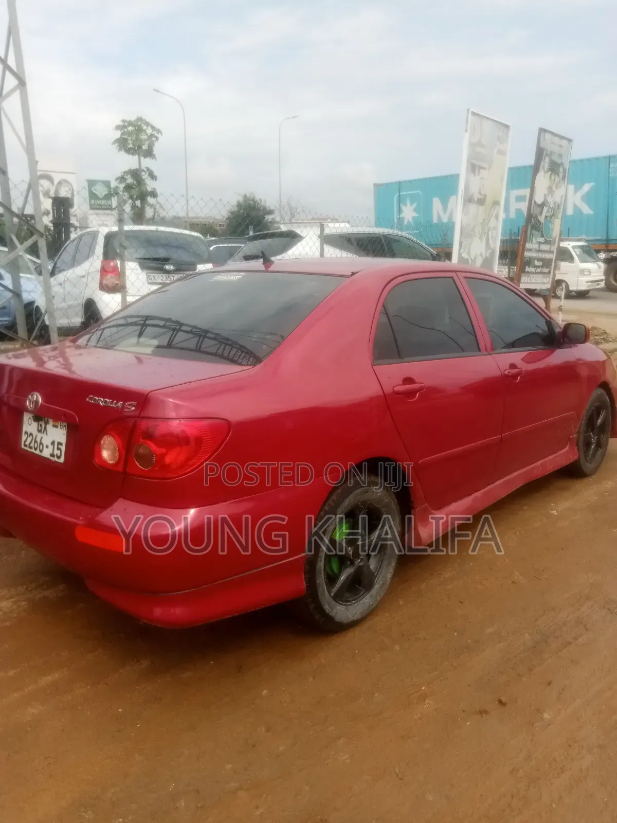 Toyota Corolla 2007 Red