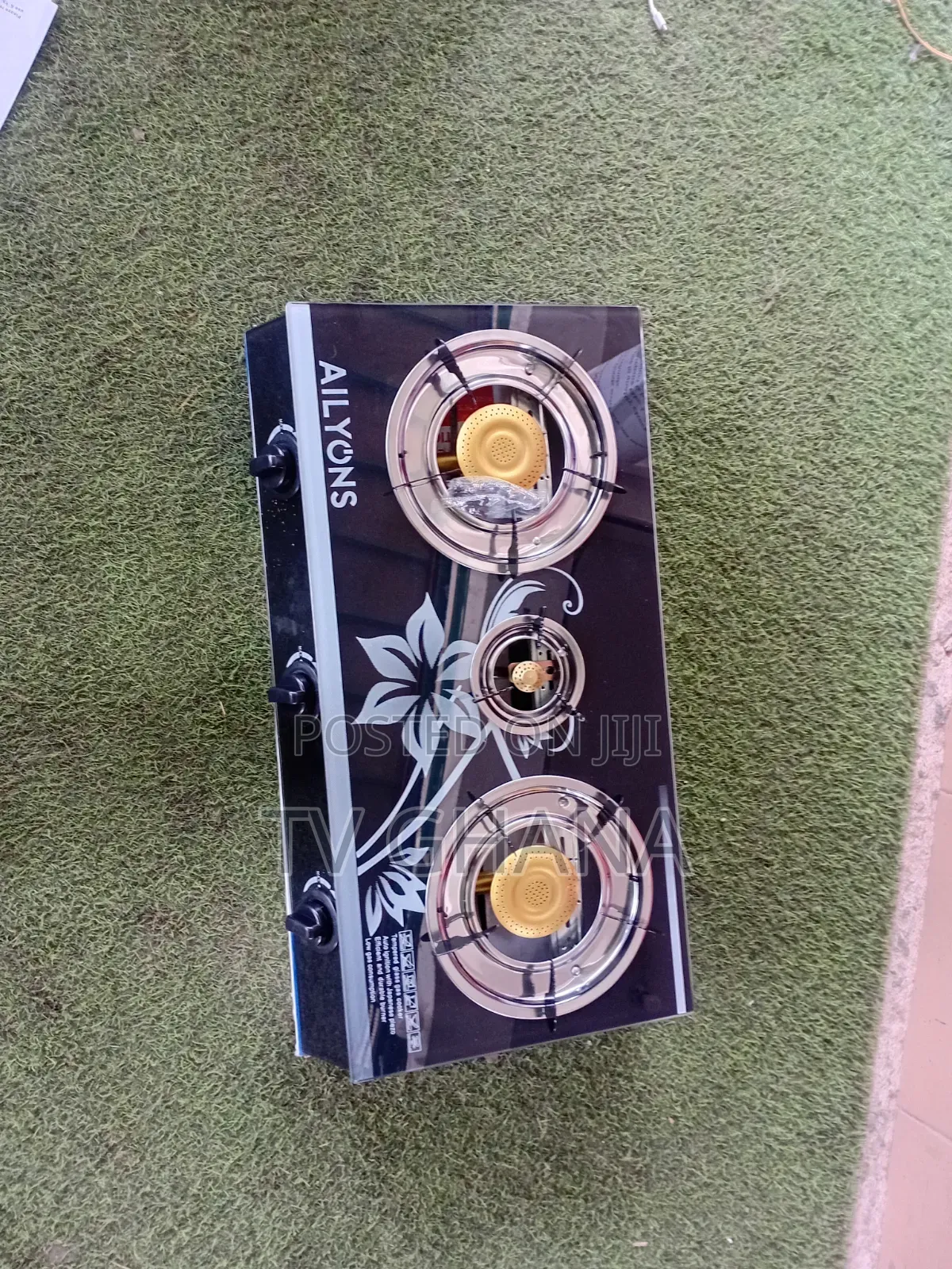 Ailyons 2 Gas Burner Stove – Durable Construction Efficient