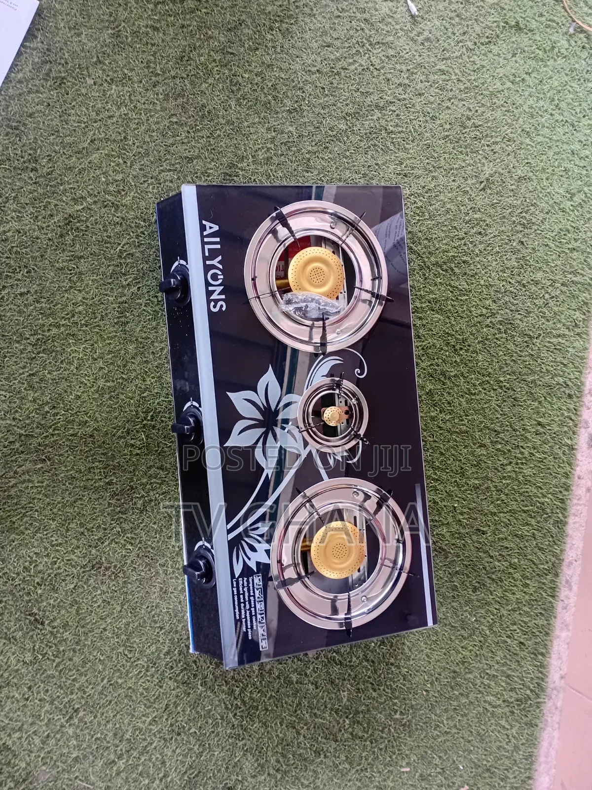 Ailyons 2 Gas Burner Stove – Durable Construction Efficient