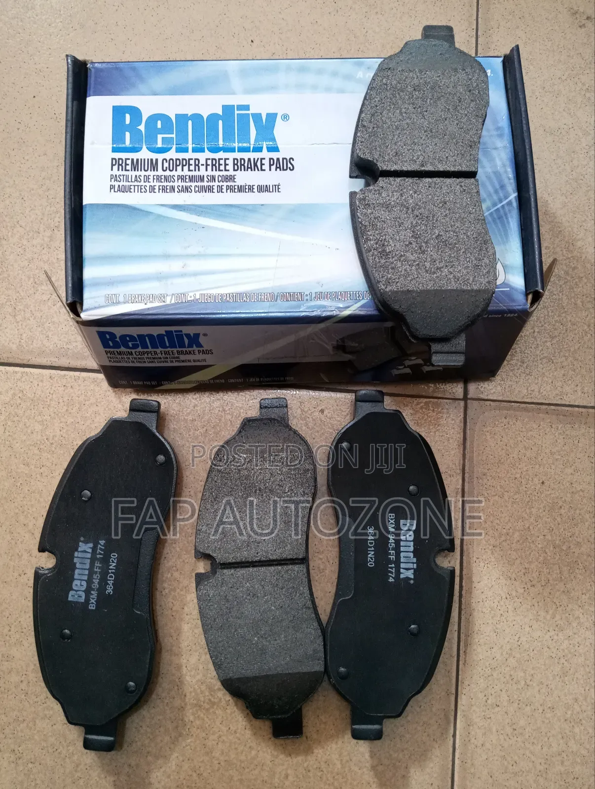 0506. Original Ceramic Ford Transit Brake Pads Imported From Usa