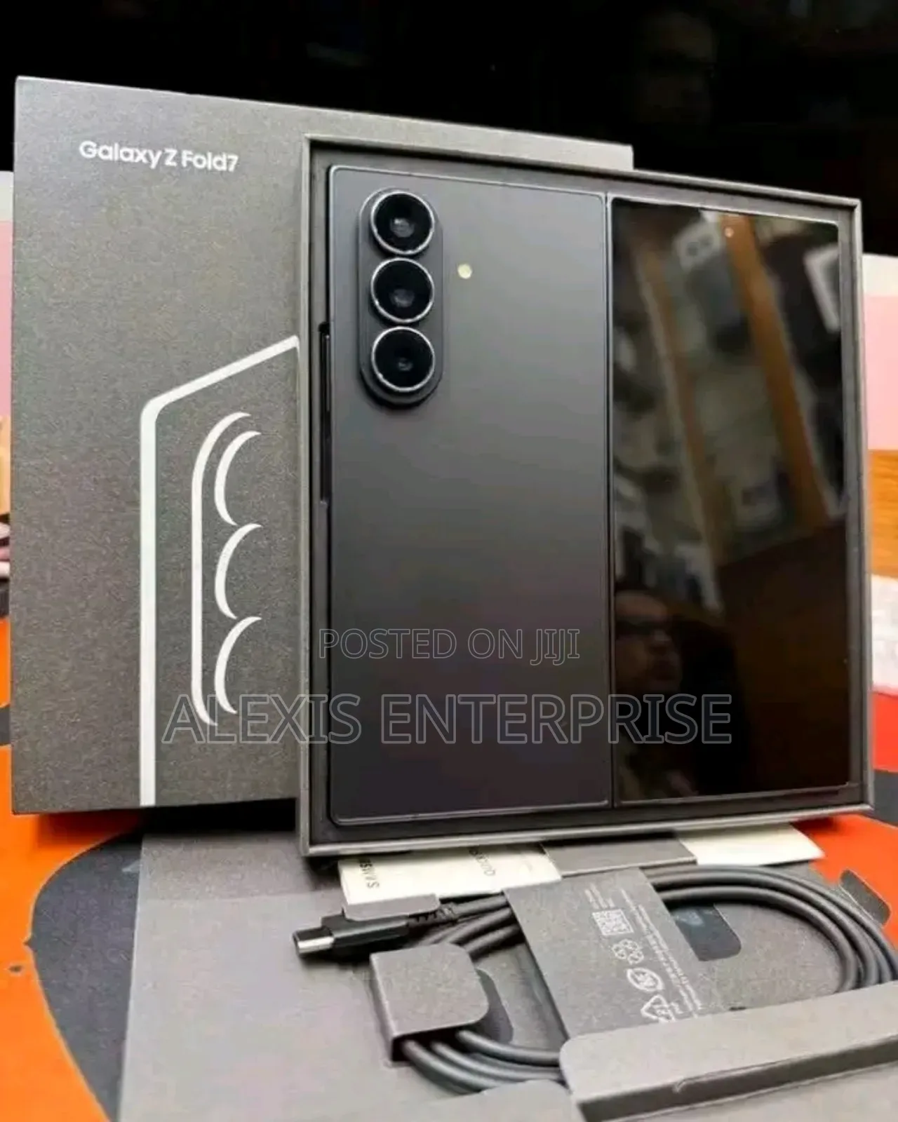 New Samsung Galaxy Z Fold7 1 TB Black