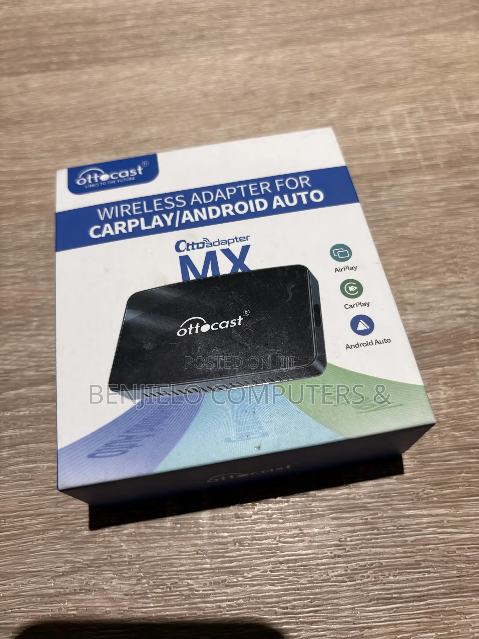 Wireless CarPlay Adapter YouTube, Netflix Direct Airplay for All Cars