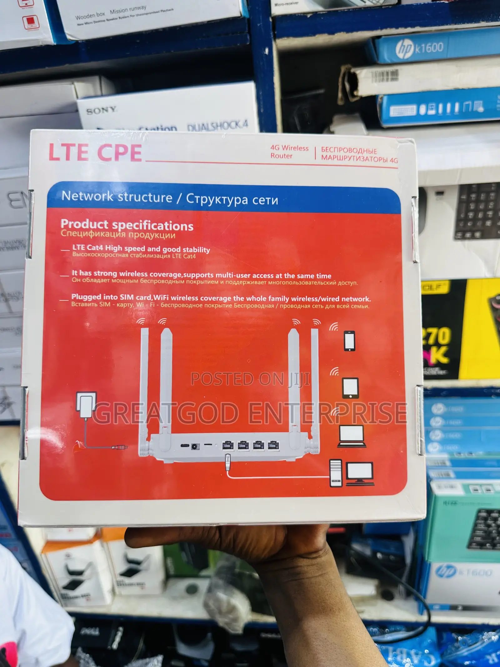 WR900 4g/5g Wireless WiFi 6 SIM Router