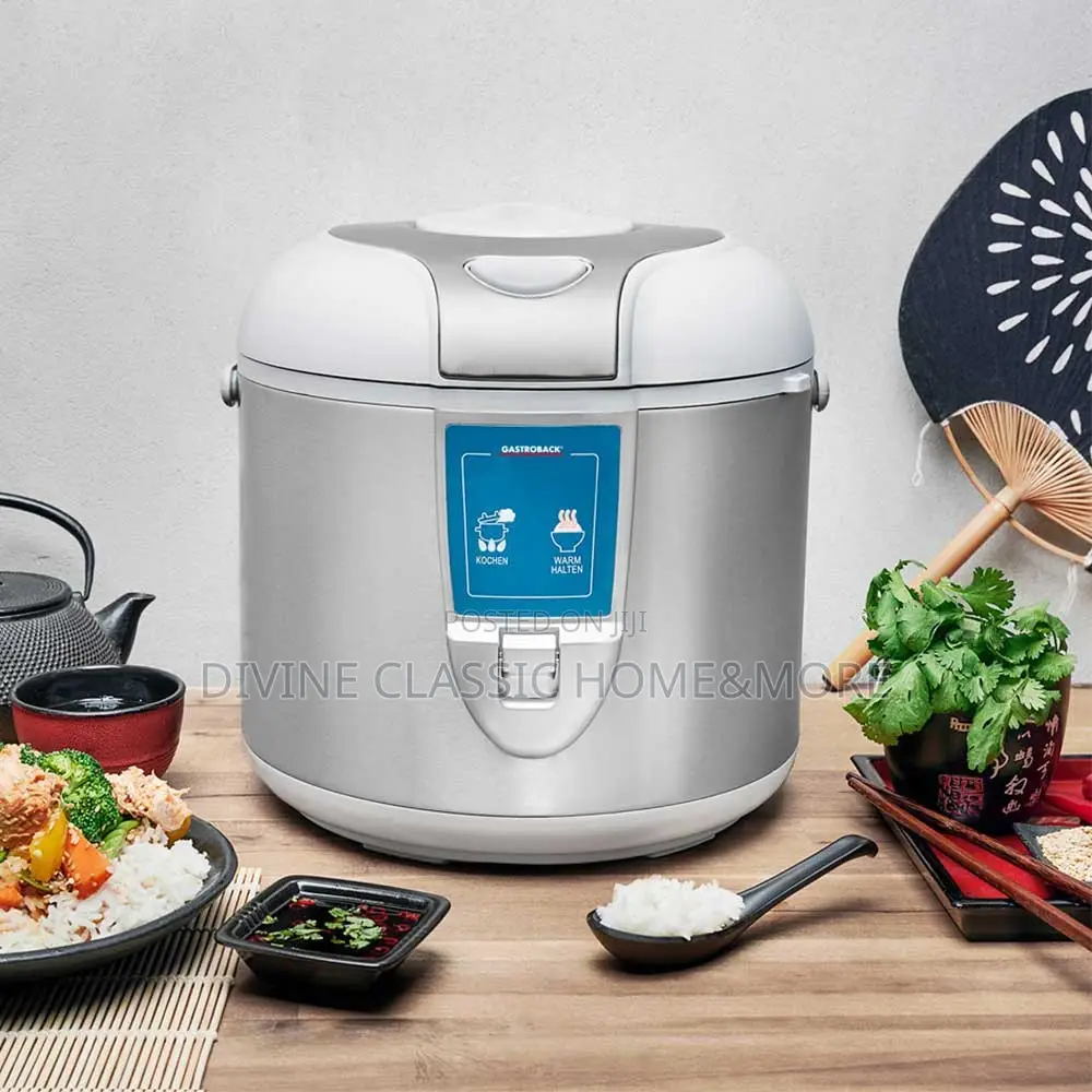 Gastroback Design Rice Cooker, 3 Litre, Never-Stick ( Germany)