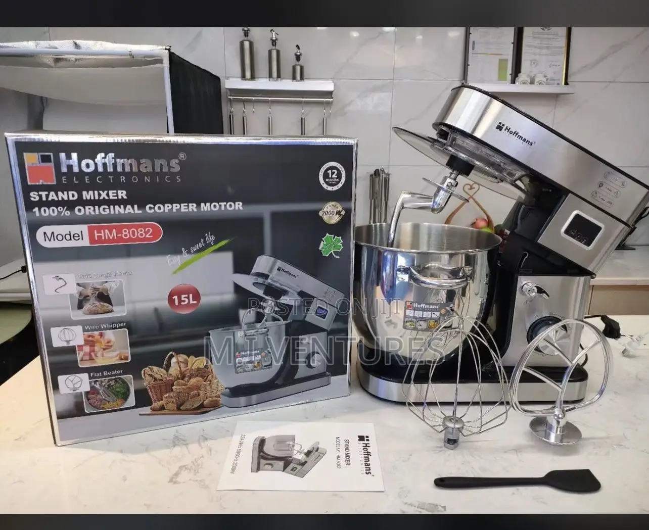 15L Hoffmans Stand Mixer