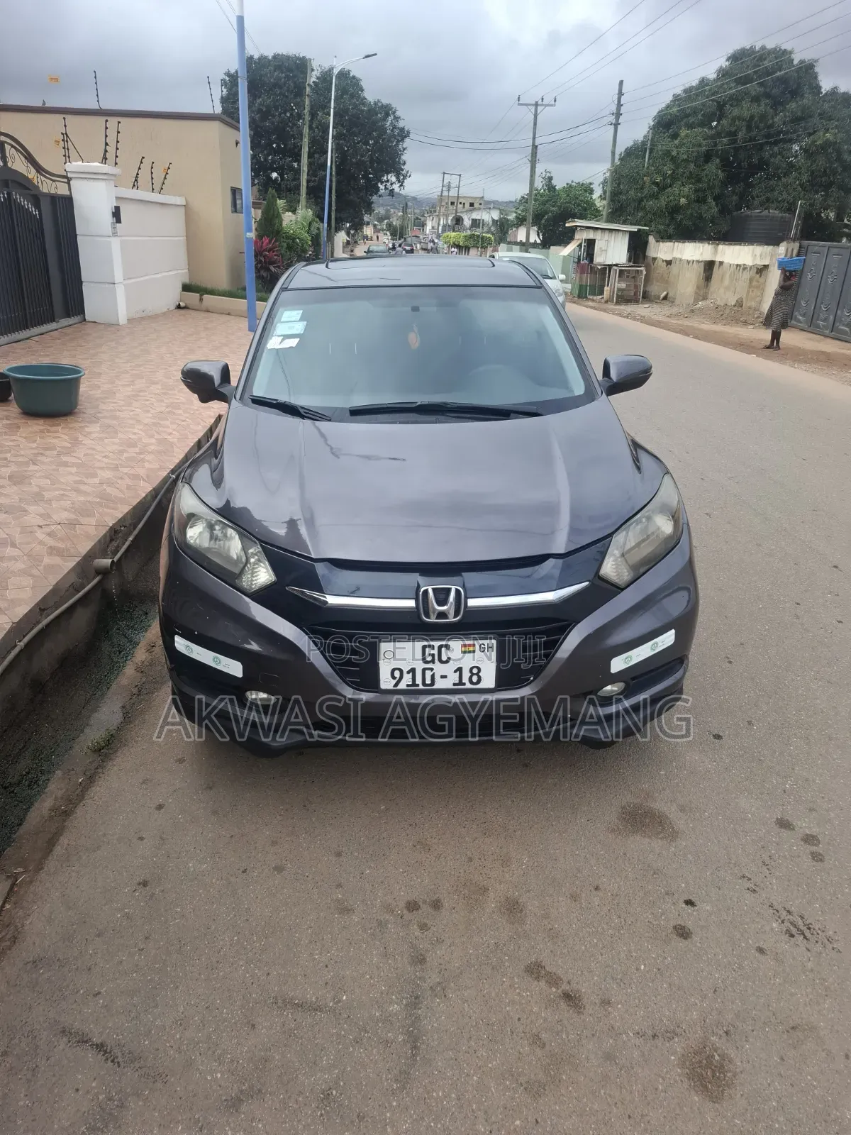 Honda HR-V 4dr SUV (1.5L 4cyl CVT) 2016 Gray