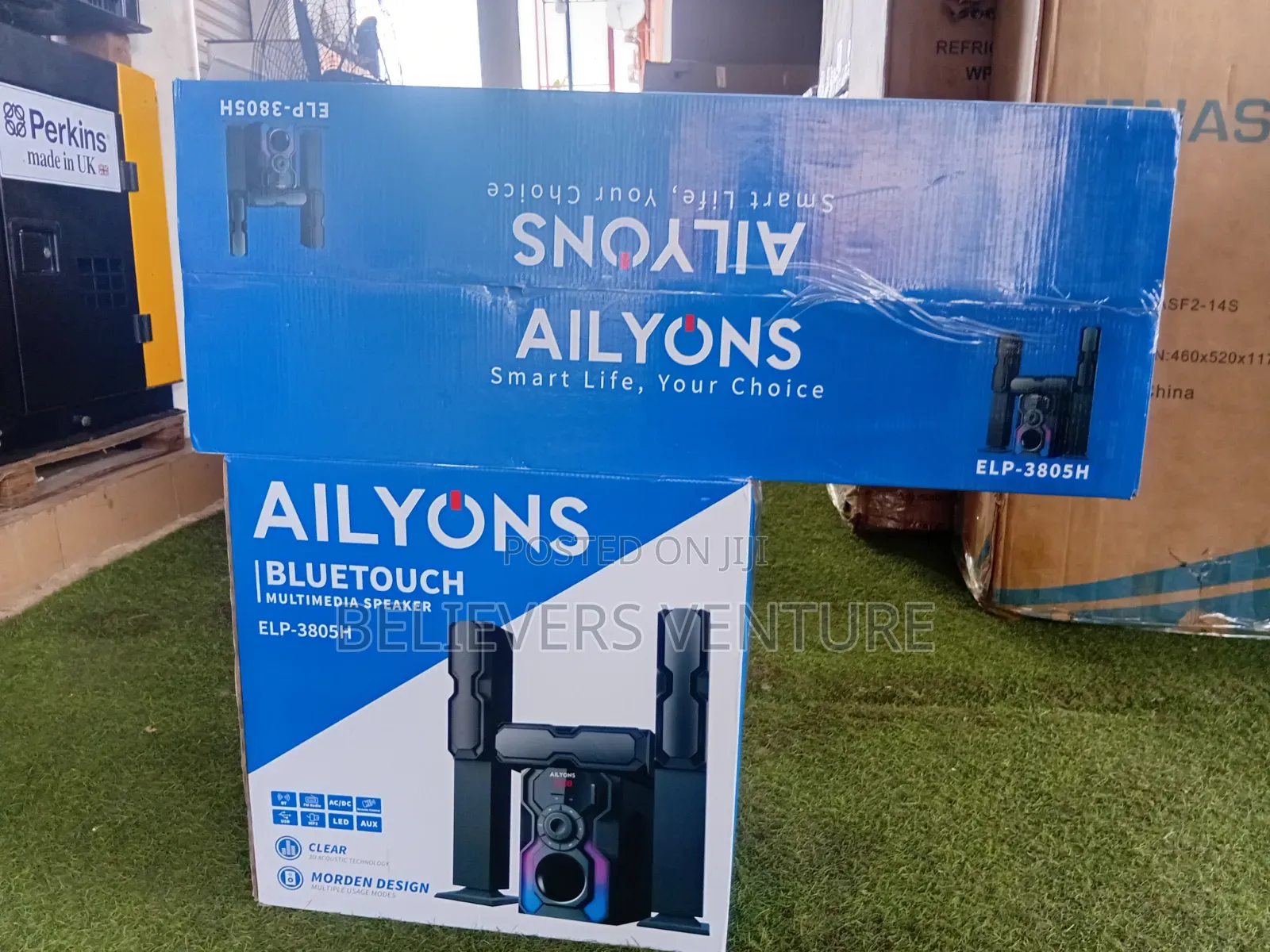 Ailyons Wireless Bluetooth Speaker – Powerful Bass Clear Audio
