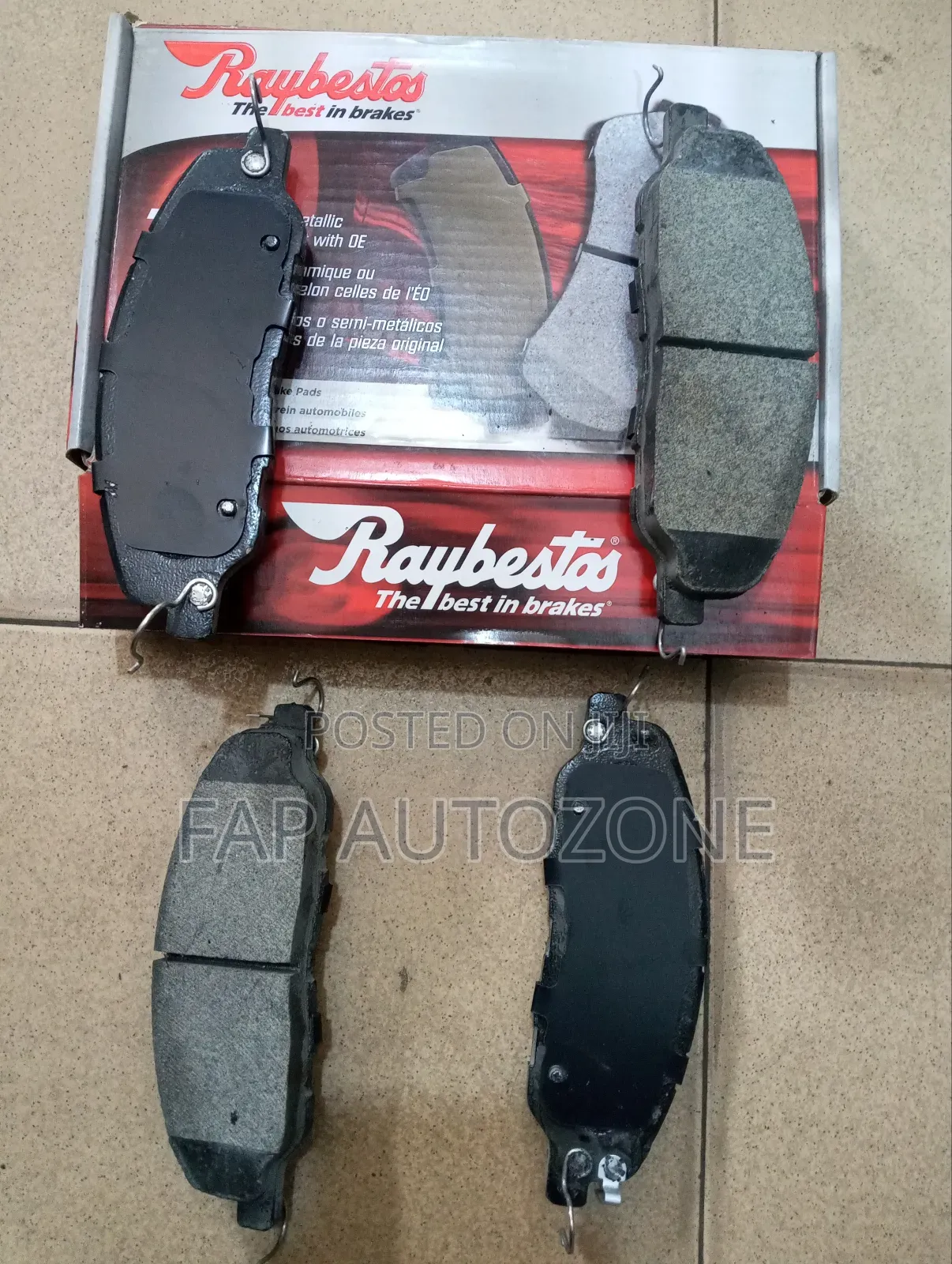 Superior Durable Raybestos Ford Mustang Brake Pad Imported From USA