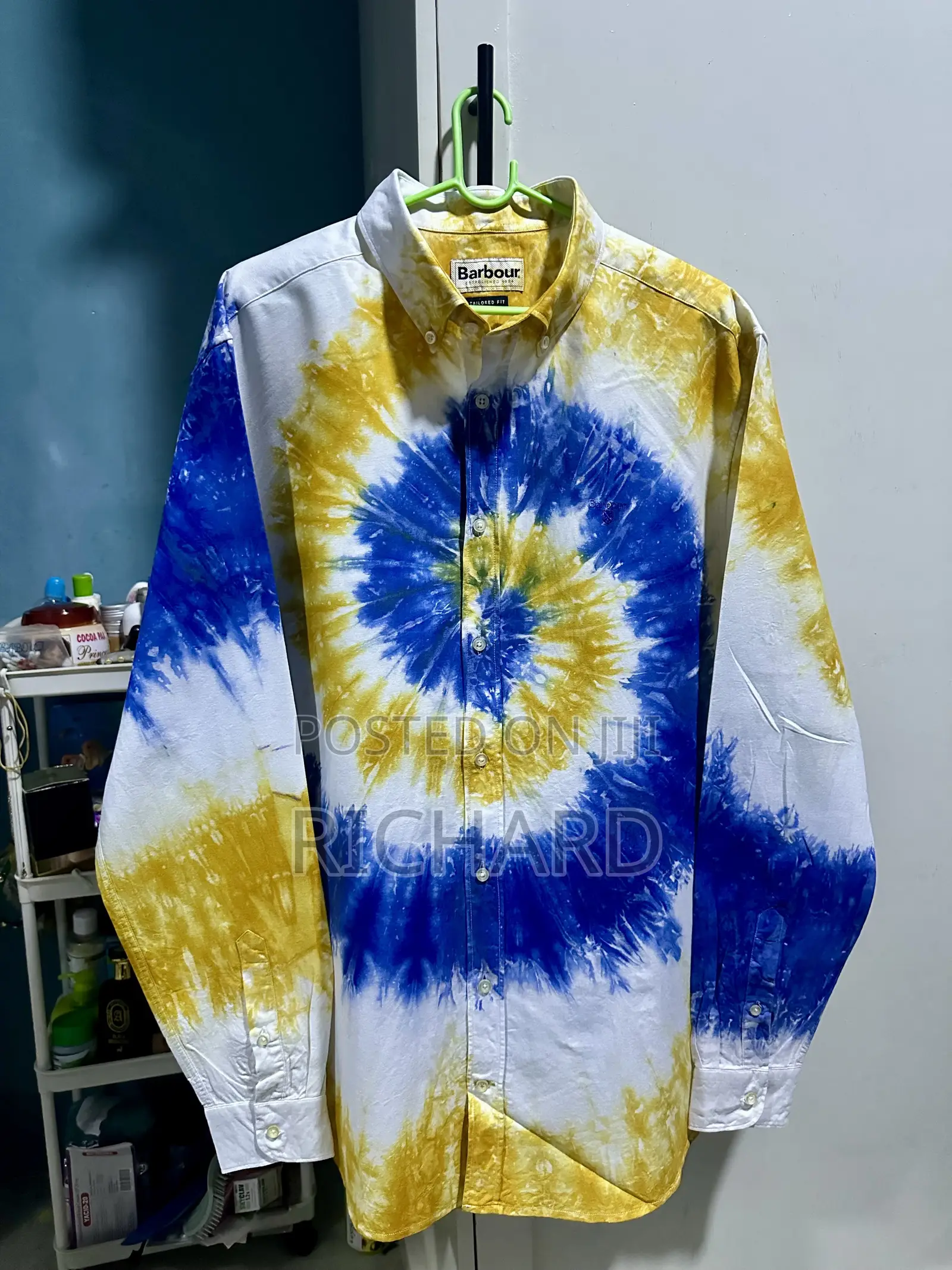 Long Sleeve African Shirt ( Tie-Dye)