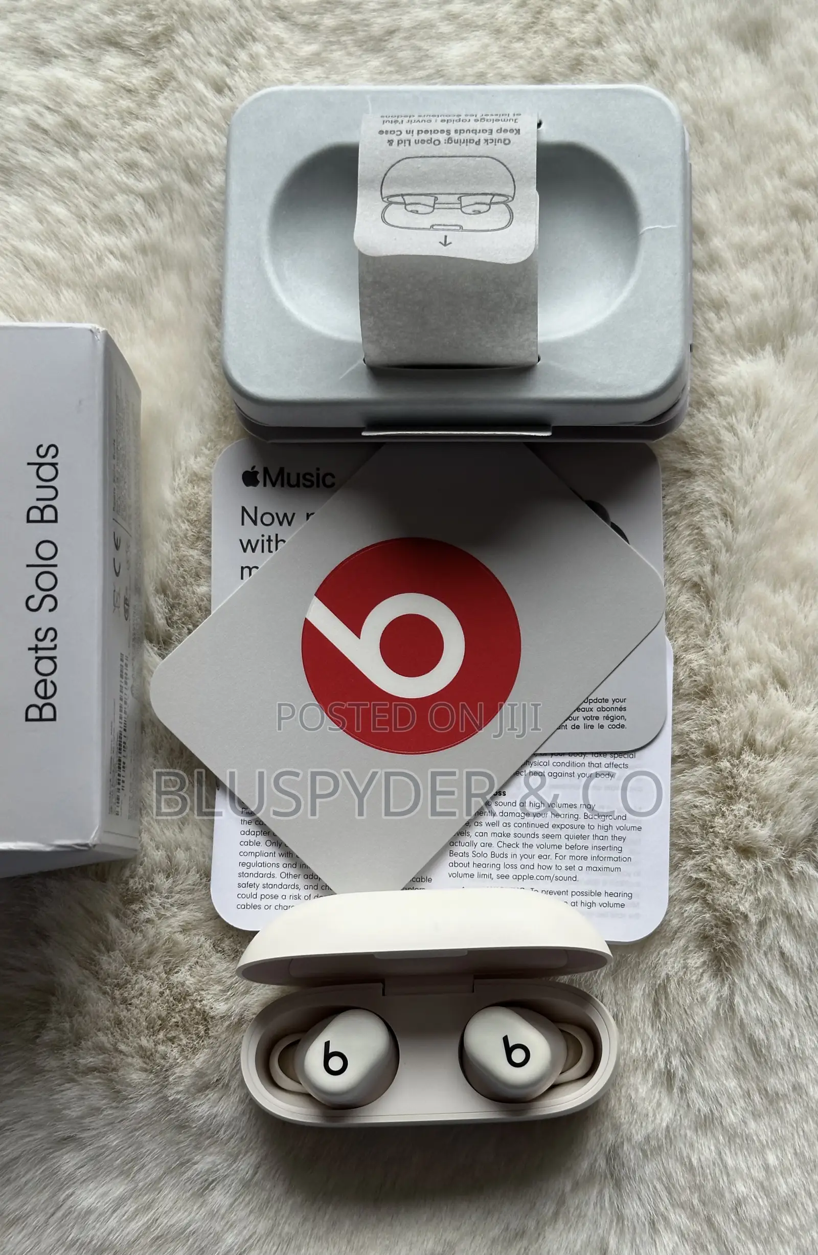 Beats Solo Buds - Wireless Earbuds - Ivory