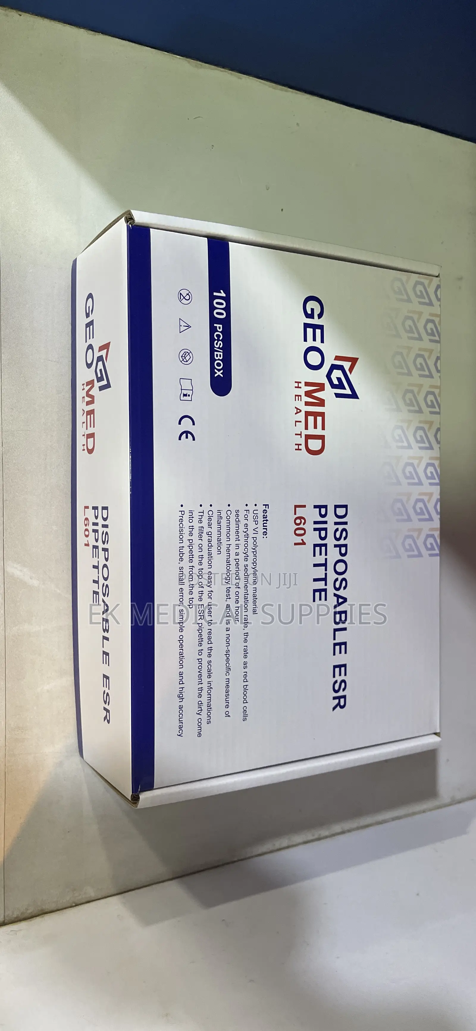 Disposable ESR Pipette