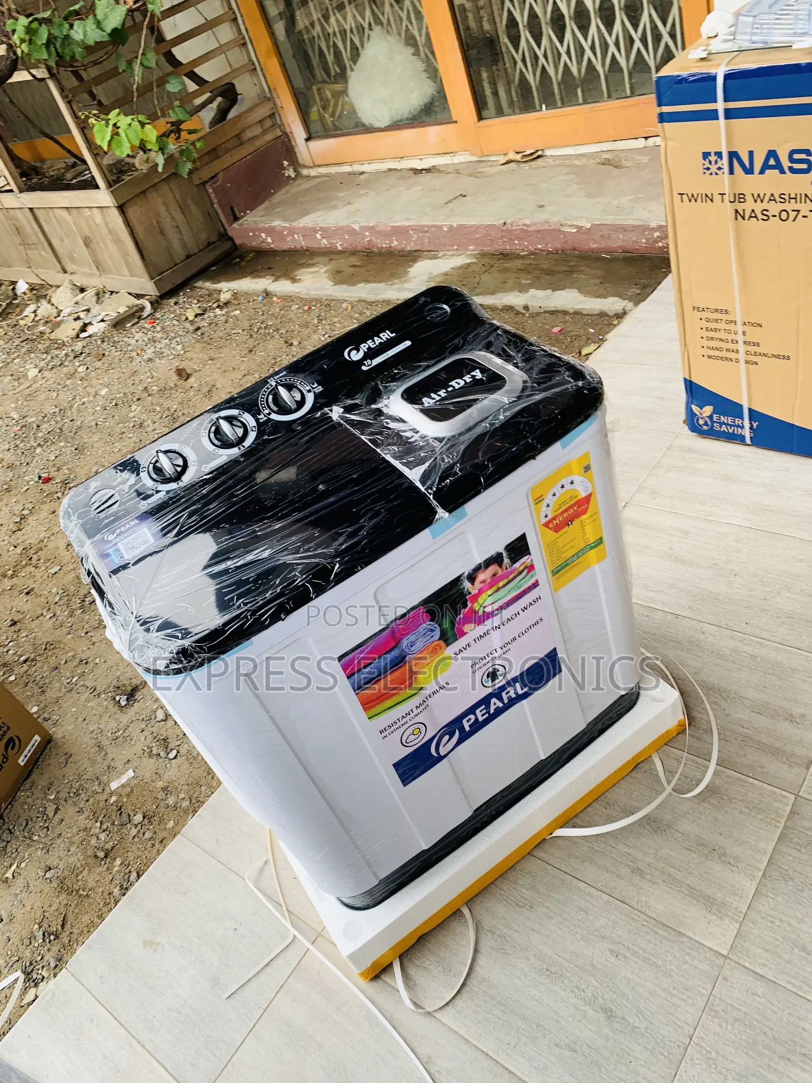 Brand New Pearl 7kg Twin Tub Semi Automatic Washing Machine PWM-70TT