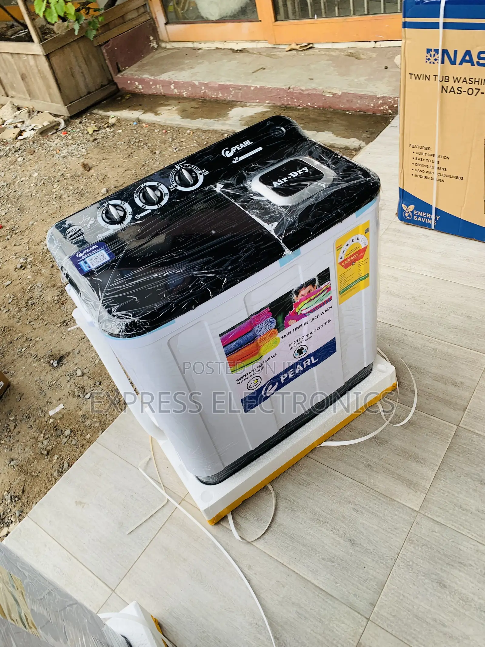 Hot  Deals on Pearl 7kg Twin Tub Semi Auto Washing Machine PWM-70TT