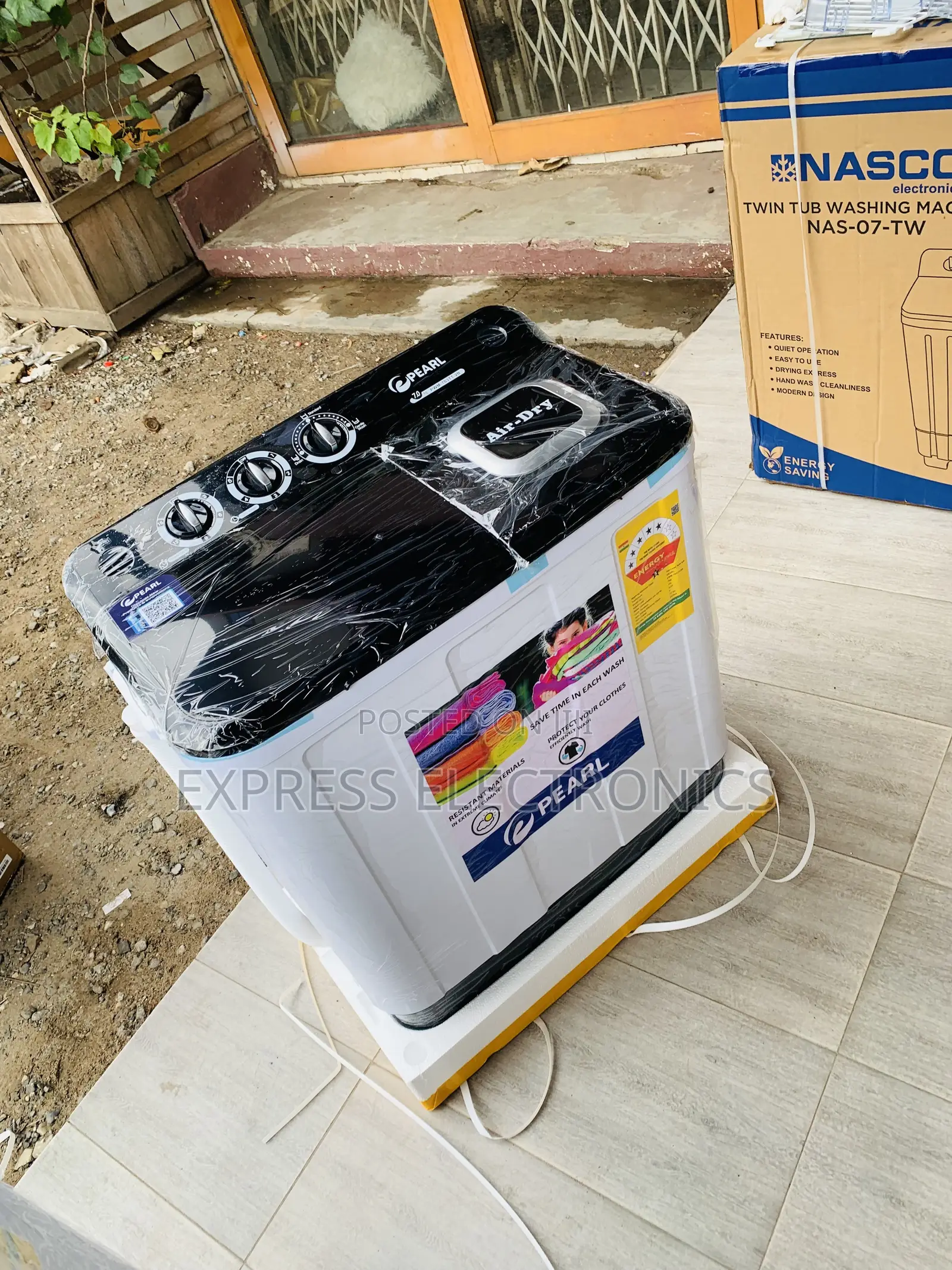 Hot  Deals on Pearl 7kg Twin Tub Semi Auto Washing Machine PWM-70TT