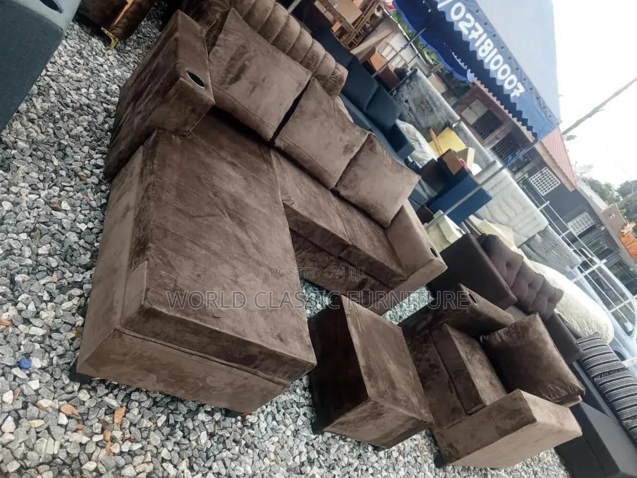 L-Shaped Sofas + Ottoman Sets.