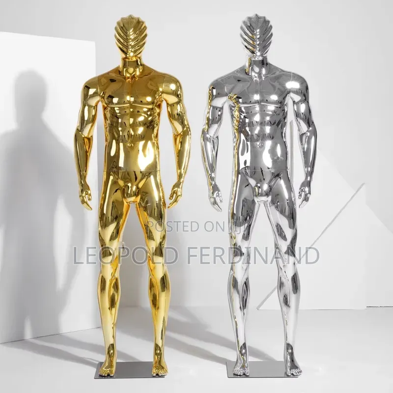 Big Gold Man Mannequin