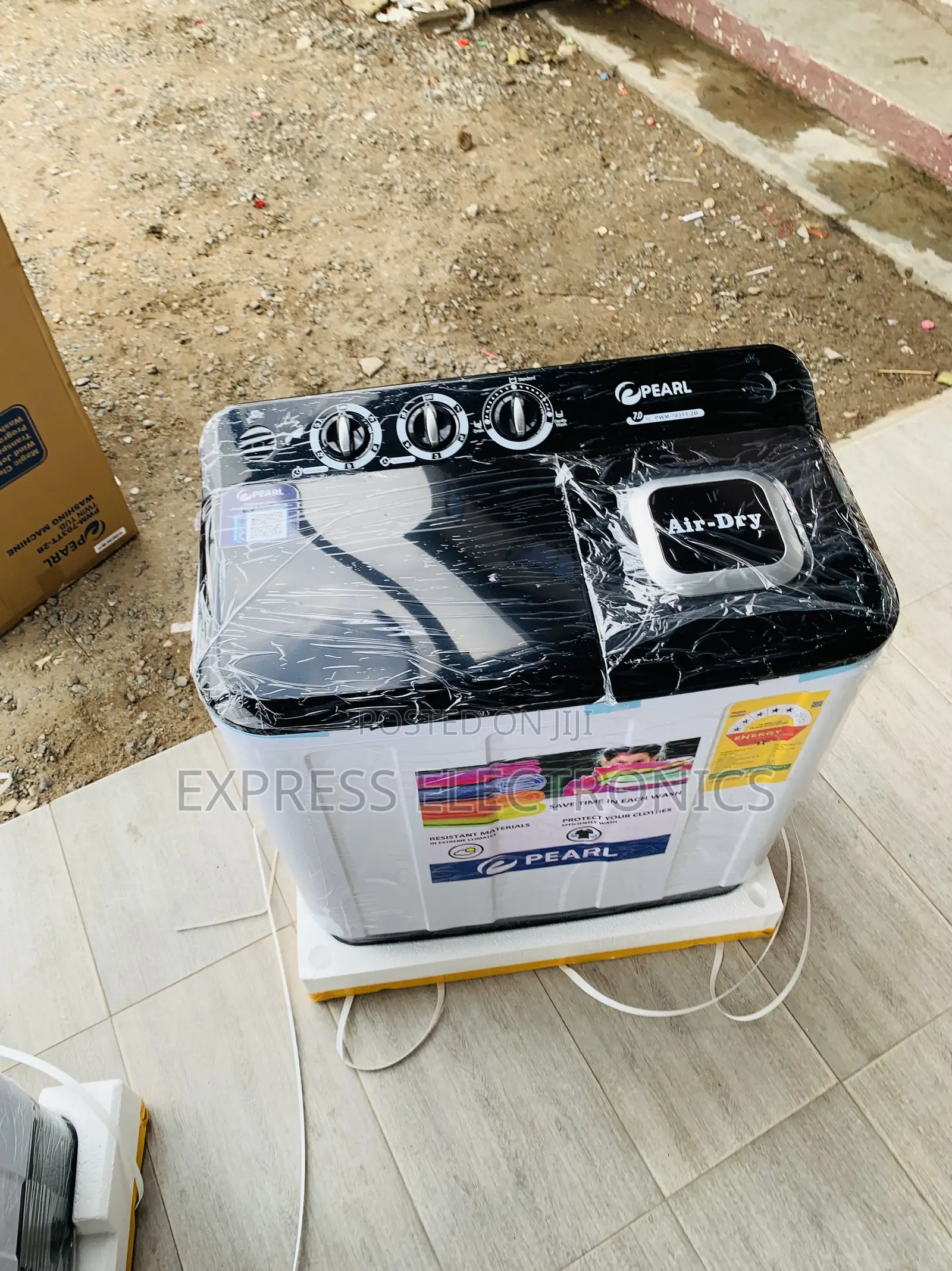 Best at Store Pearl 7kg Twin Tub Semi Auto Washing Machine PWM-70TT