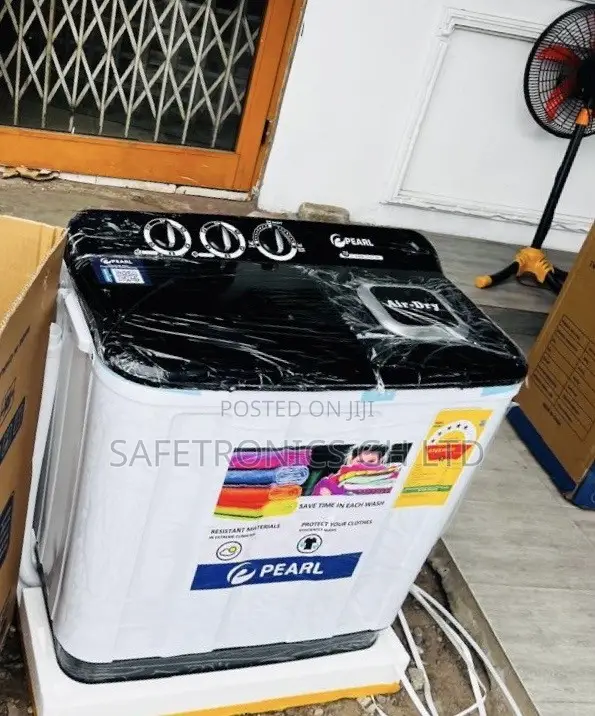 Newly Bulky White Pearl 11kg Semiautomatic WashingMachine