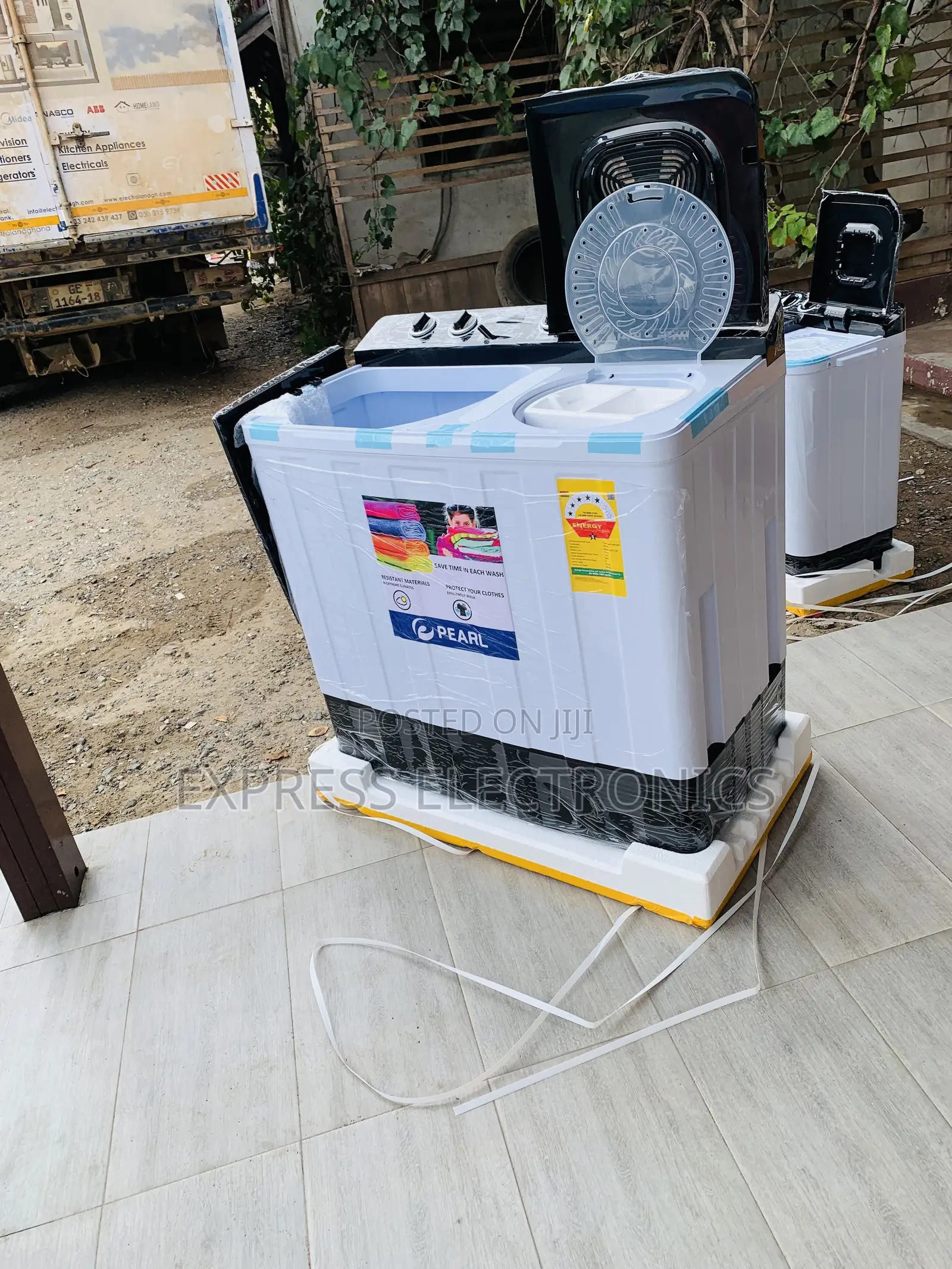 Brand New Pearl 11KG Twin Tub Washing Machine Semi Auto PWM-117TT-10J