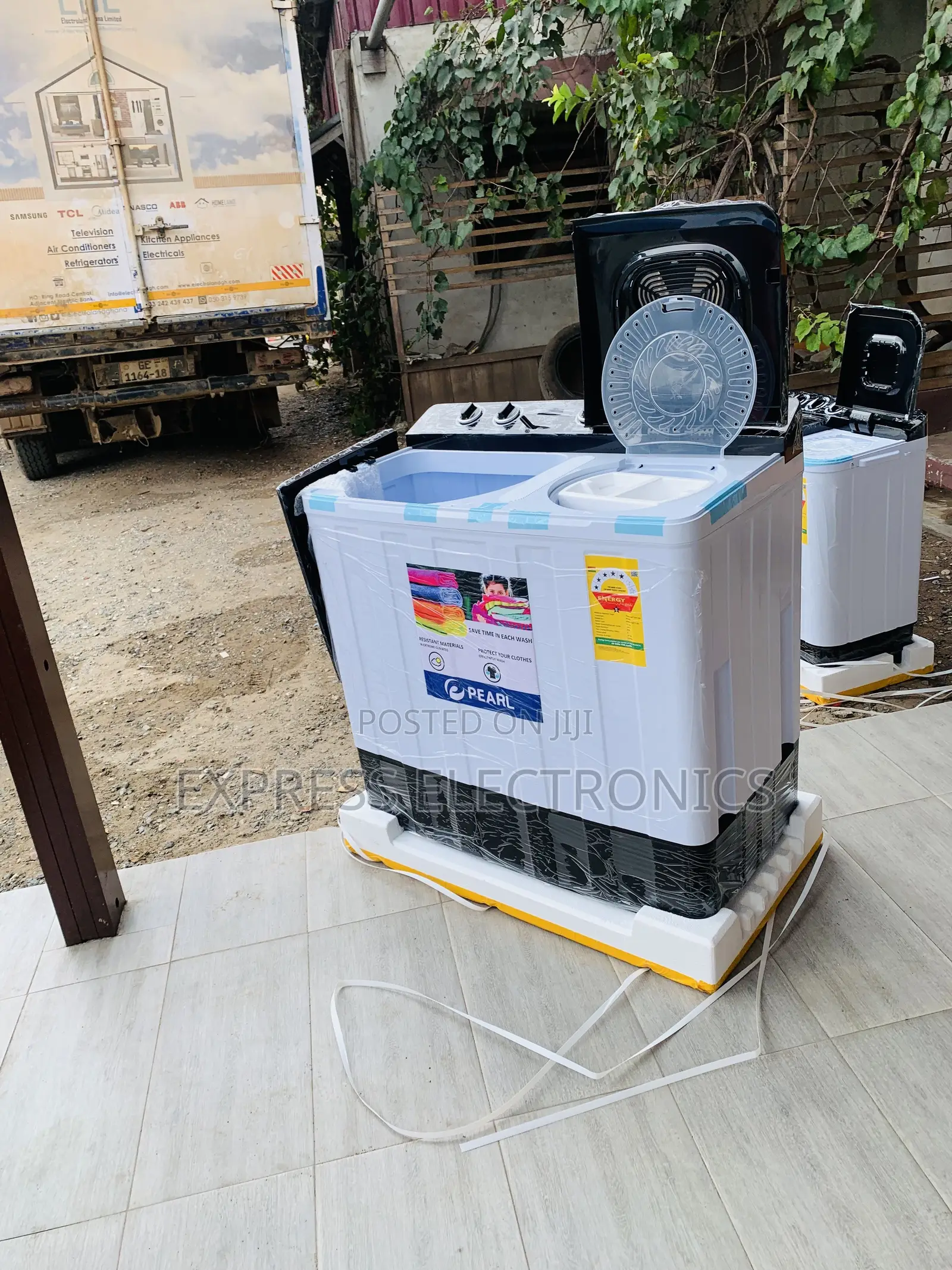 Brand New Pearl 11KG Twin Tub Washing Machine Semi Auto PWM-117TT-10J