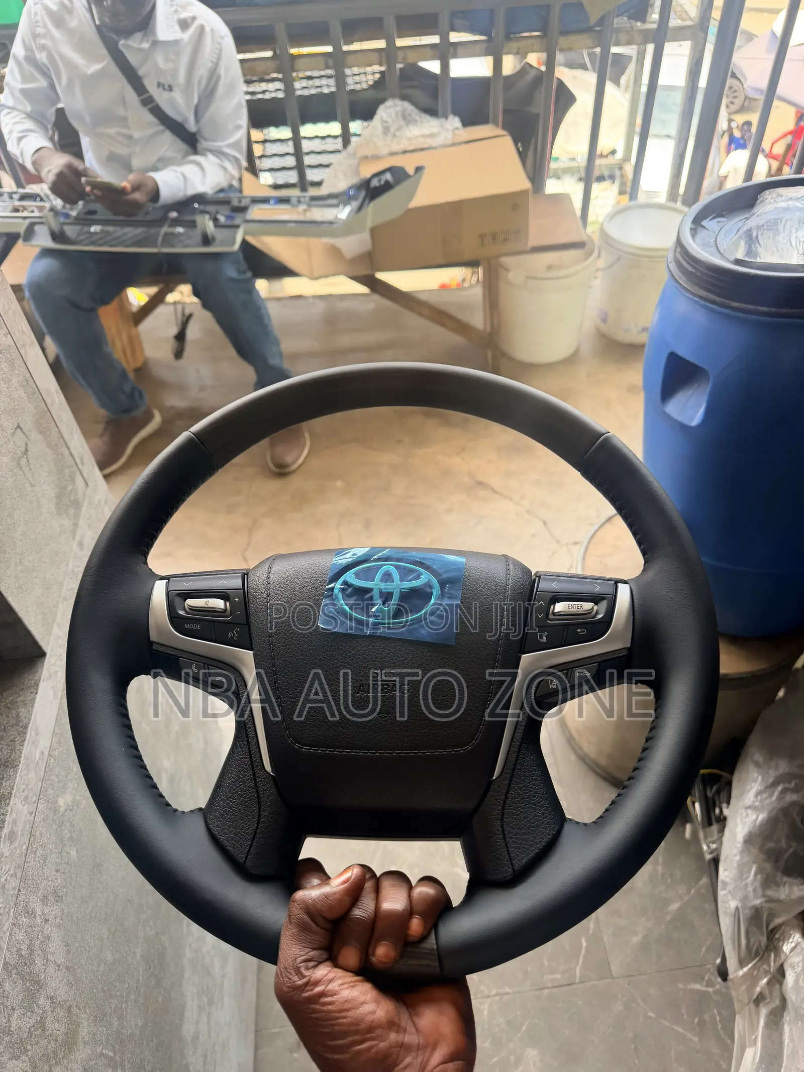 Toyota Land Cruiser Prado Steering Wheel Complete With Airbag