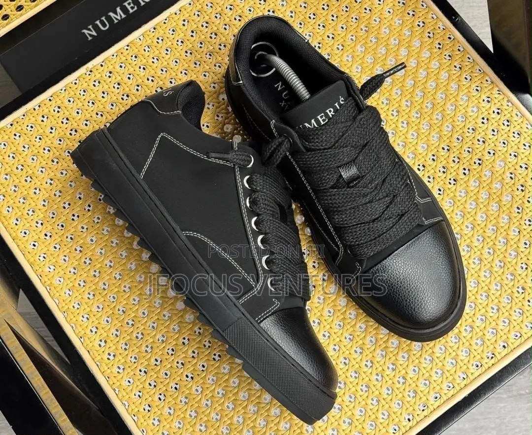 Numeris All Black Sneakers