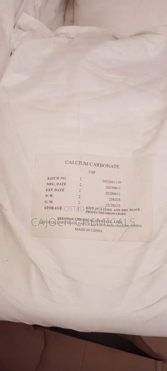 Calcium Carbonate-Usp-Pharma Grade