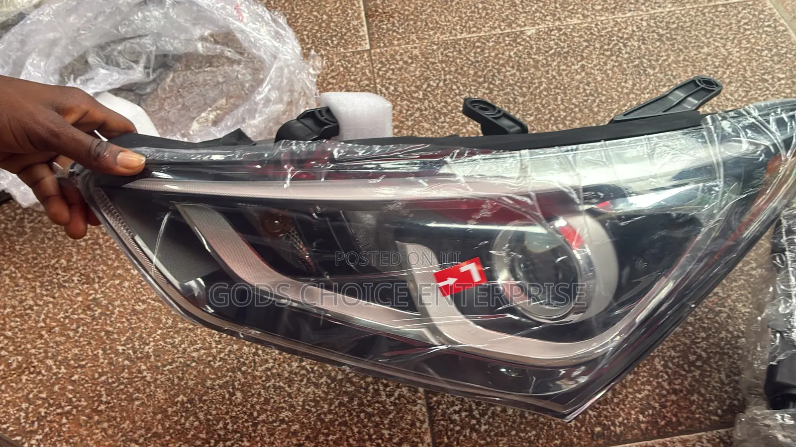 Headlight Santafe 2017-2019-2019 Led