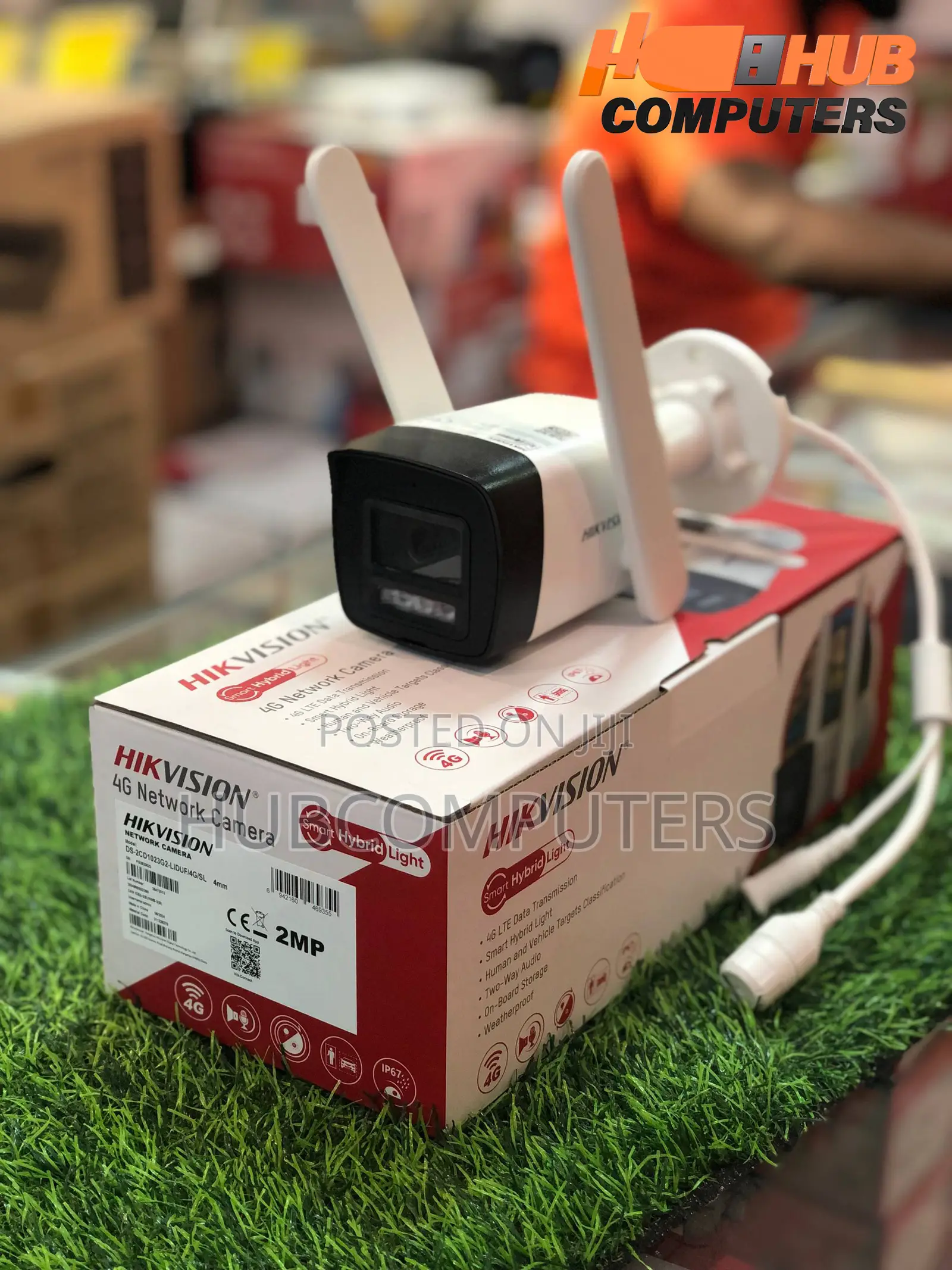 Hikvision (DS-2CD1023G2-LIDUF/4G/SL) 2mp Smart Hybrid Light 4g