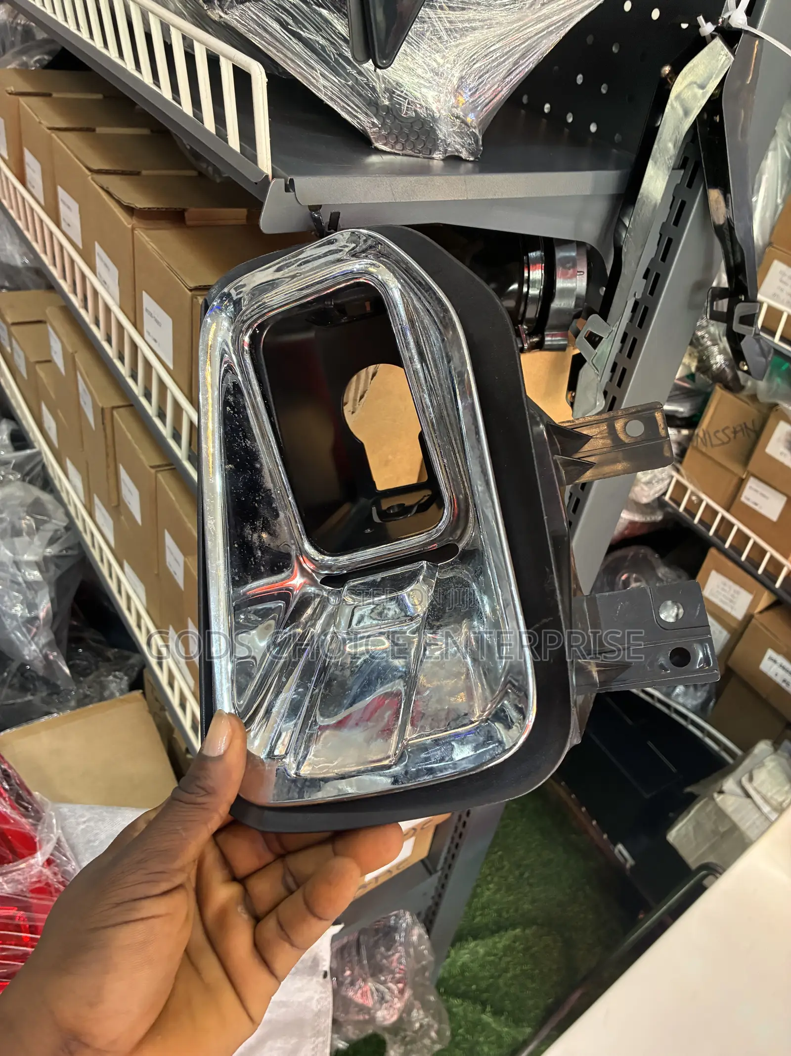 Foglight Cover With Chrome F150 2015-2016-2017