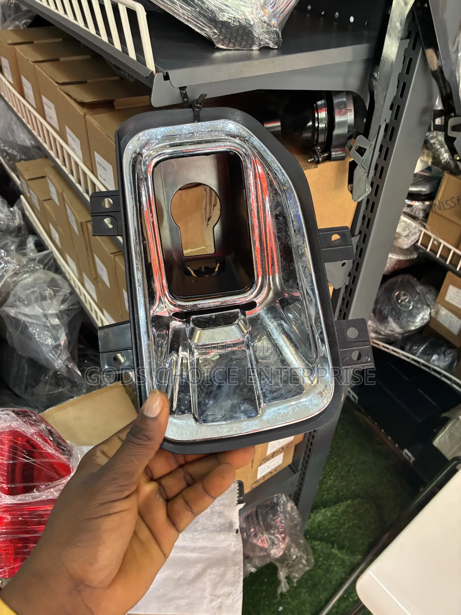 Foglight Cover With Chrome F150 2015-2016-2017