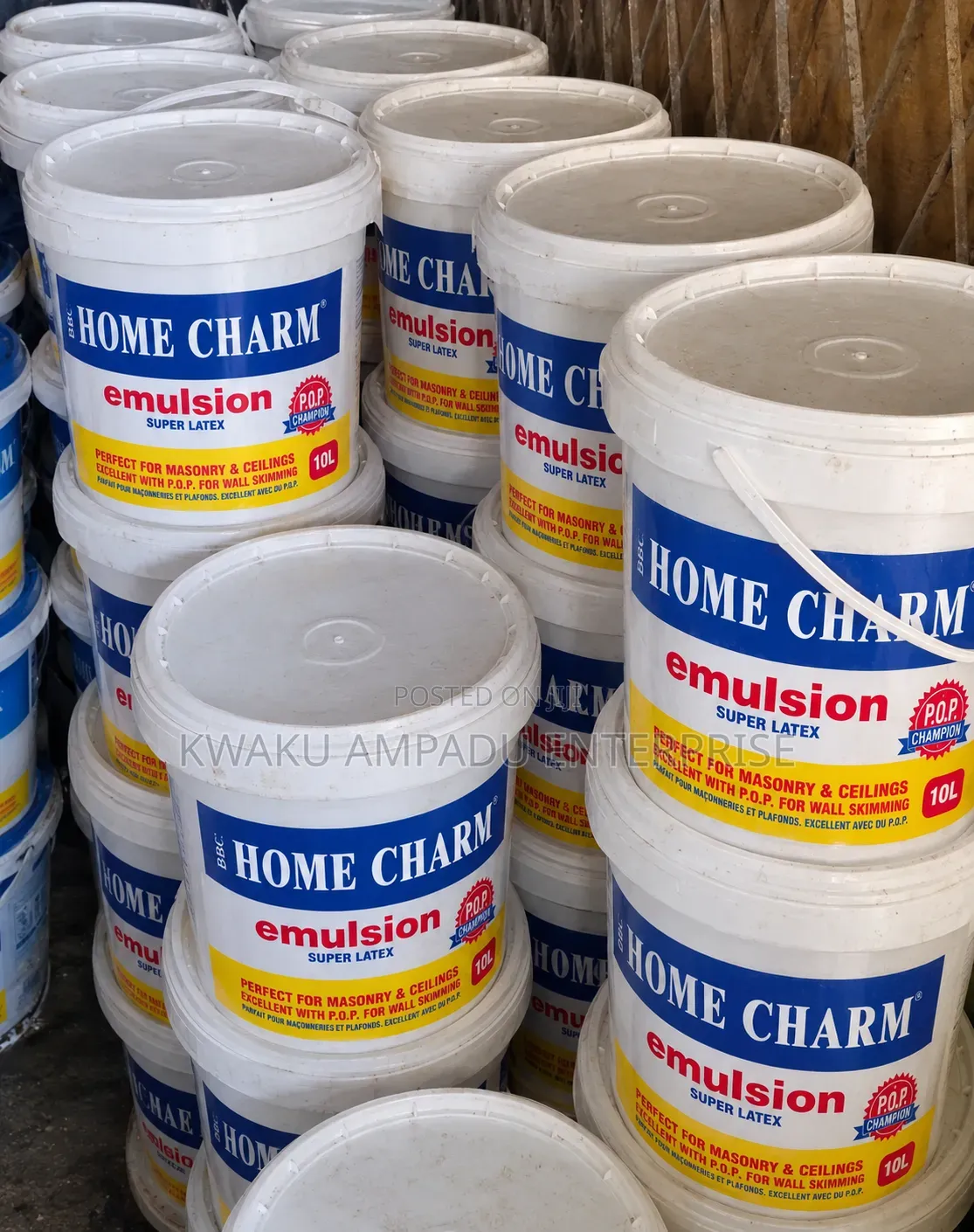 Home Charm Emulsion Paint - 10 Litres
