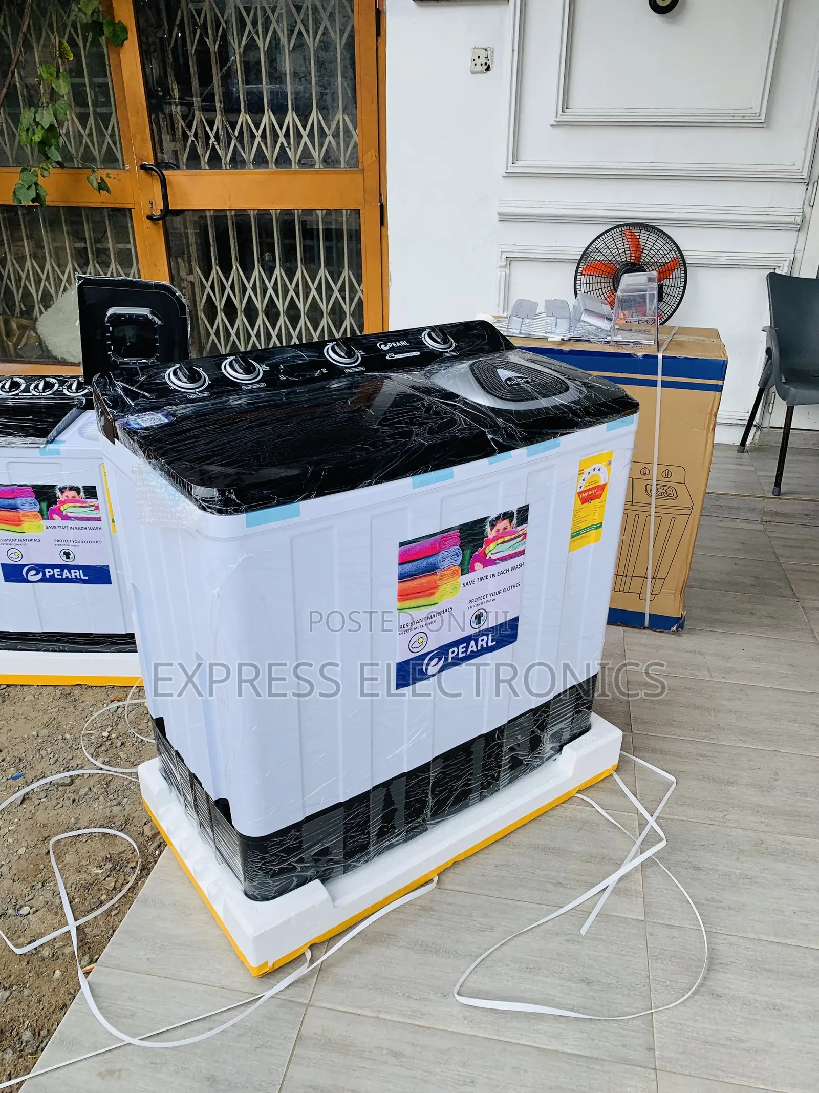 Shop Pearl 15kg Washing Machine Twin-Tub Top-Load Appliance