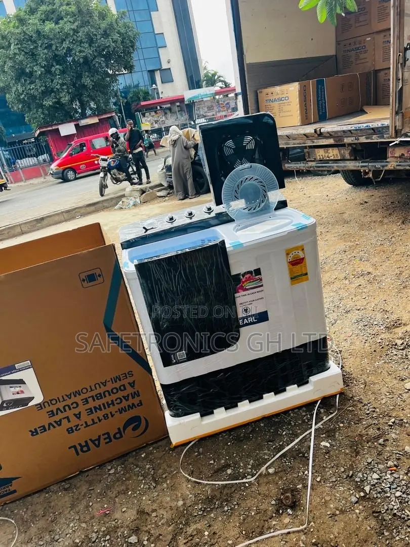 Energy Sufficient— 18kg TopLoad Semiautomatic Pearl WashingMachine