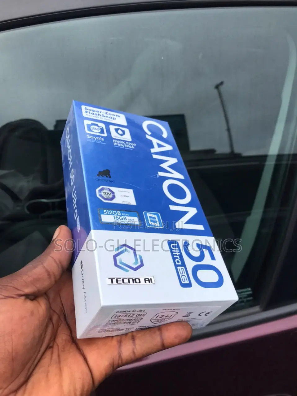 New Tecno Camon 50 Ultra 512 GB Black