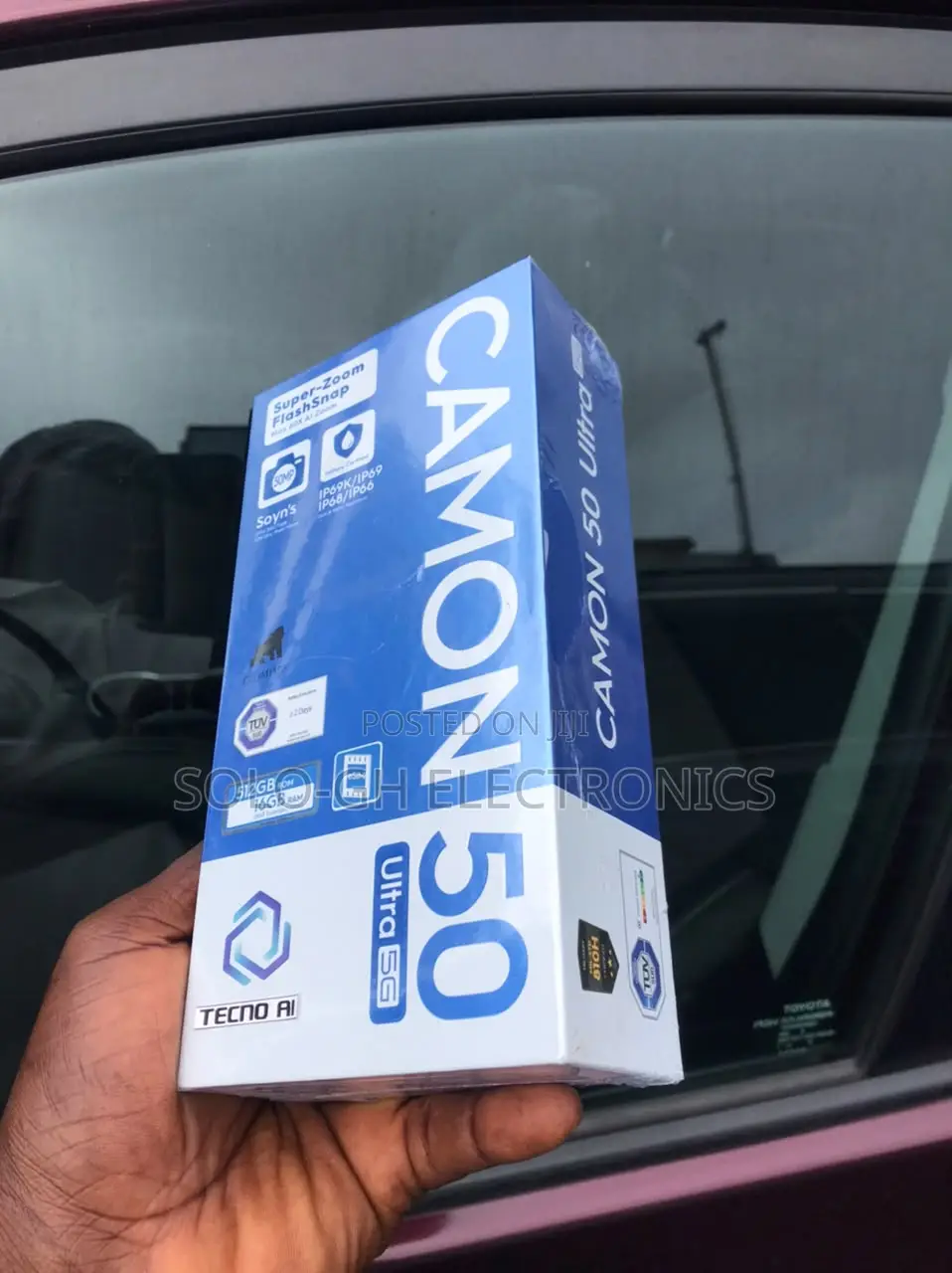 New Tecno Camon 50 Ultra 512 GB Black