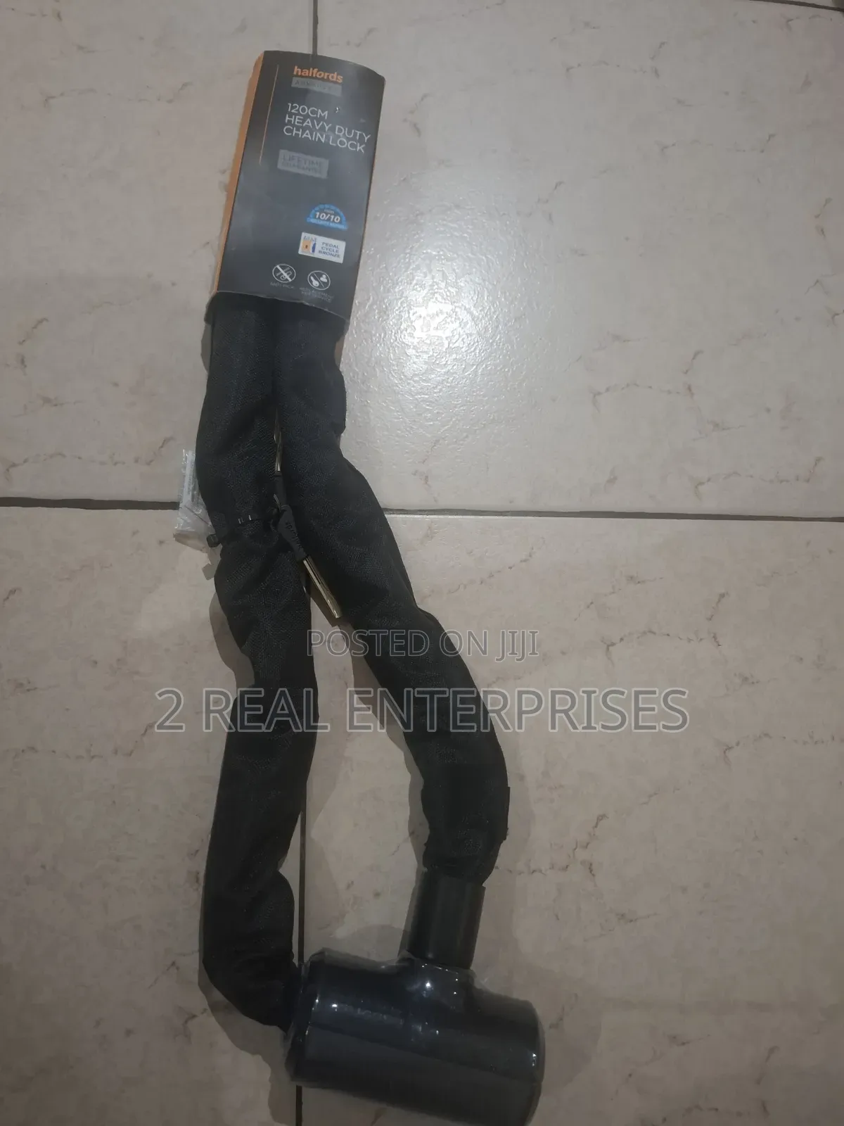 Halfords 120cm Heavy Duty Chain Lock