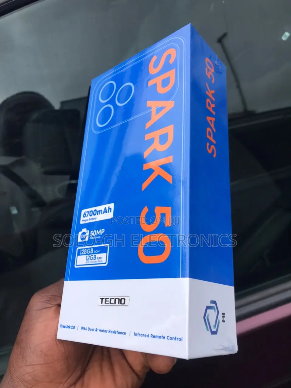 New Tecno Spark 50 128 GB Purple