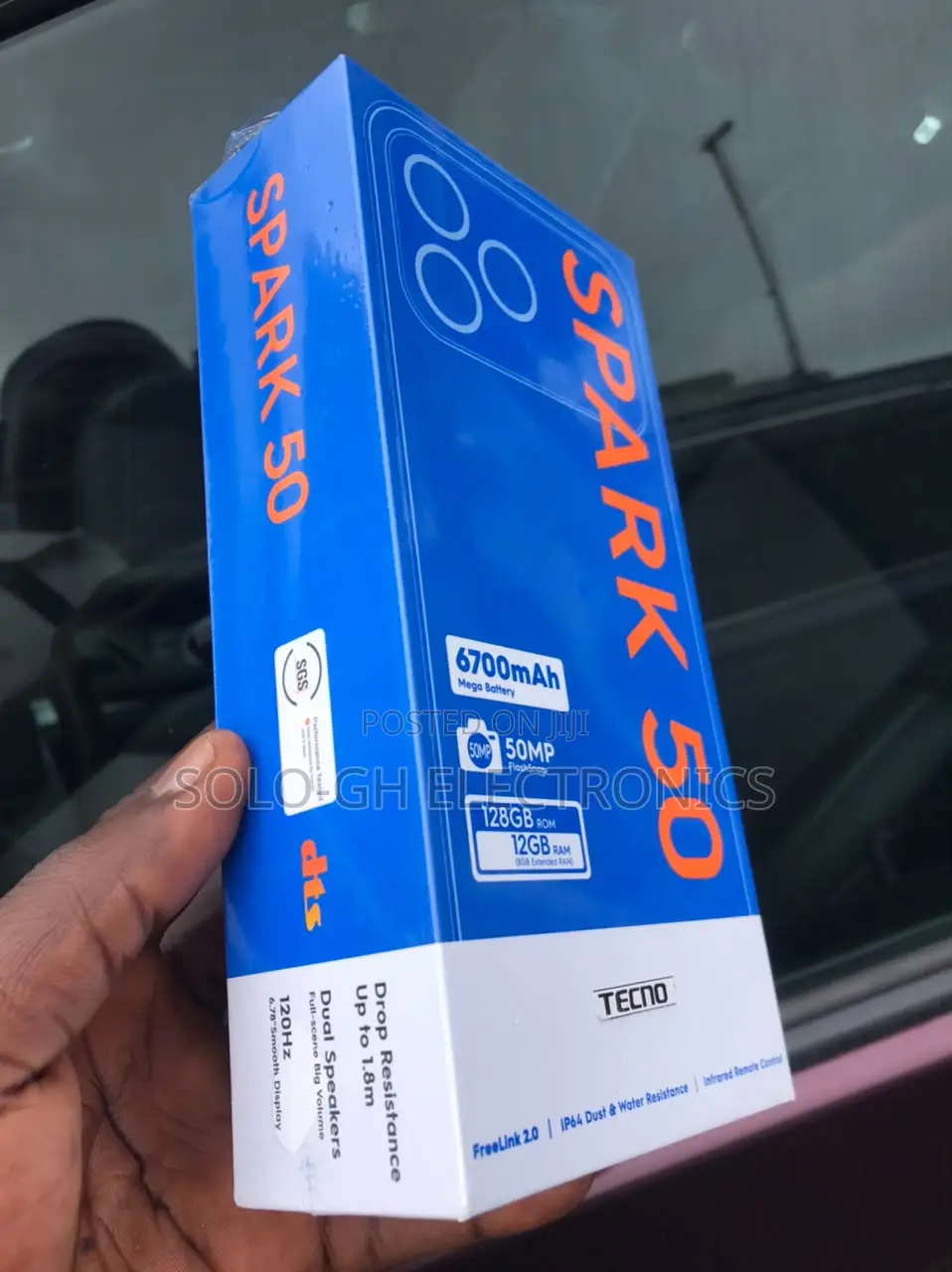 New Tecno Spark 50 128 GB Purple
