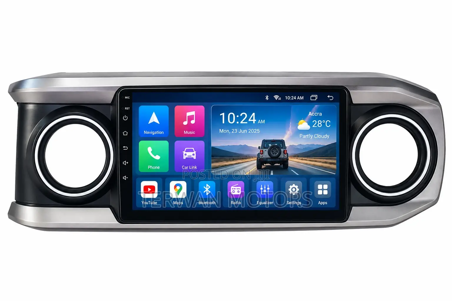 Android Car Screen for Toyota Tacoma 2016 to 2023