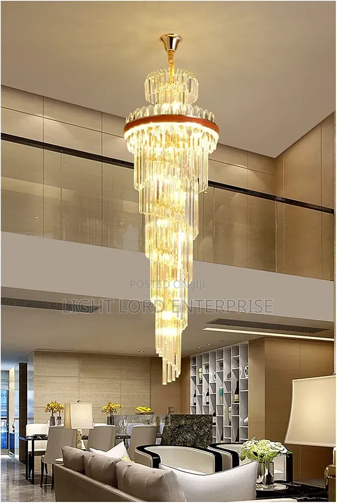 7inches Crystal Chandeliers 700mmX2100mm