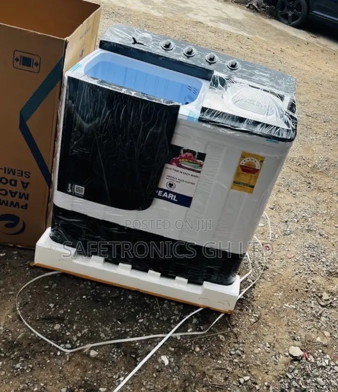 Pick in Box> 18kg Twintub Pearl TopLoad Semiautomatic WashingMachine