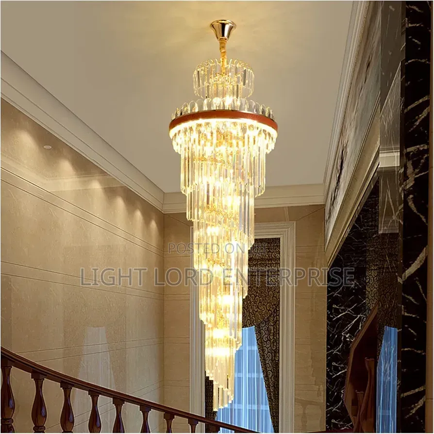 London 9feet Chandelier Light 700mmX2100mm