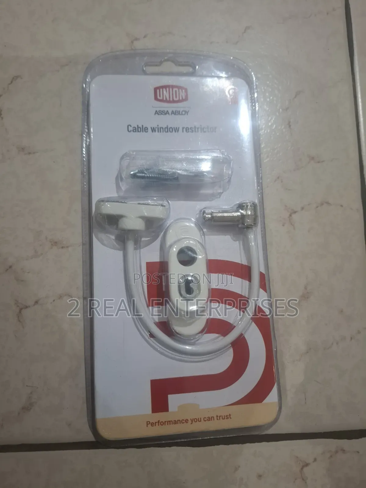 UNION (Assa Abloy) Cable Window Door Restrictor