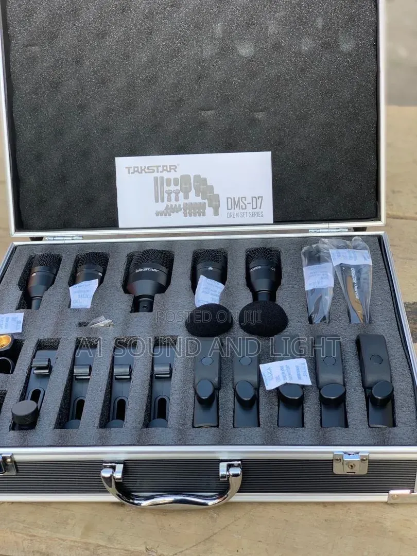 Takstar DMS-D7 7pcs Drum Microphone Set