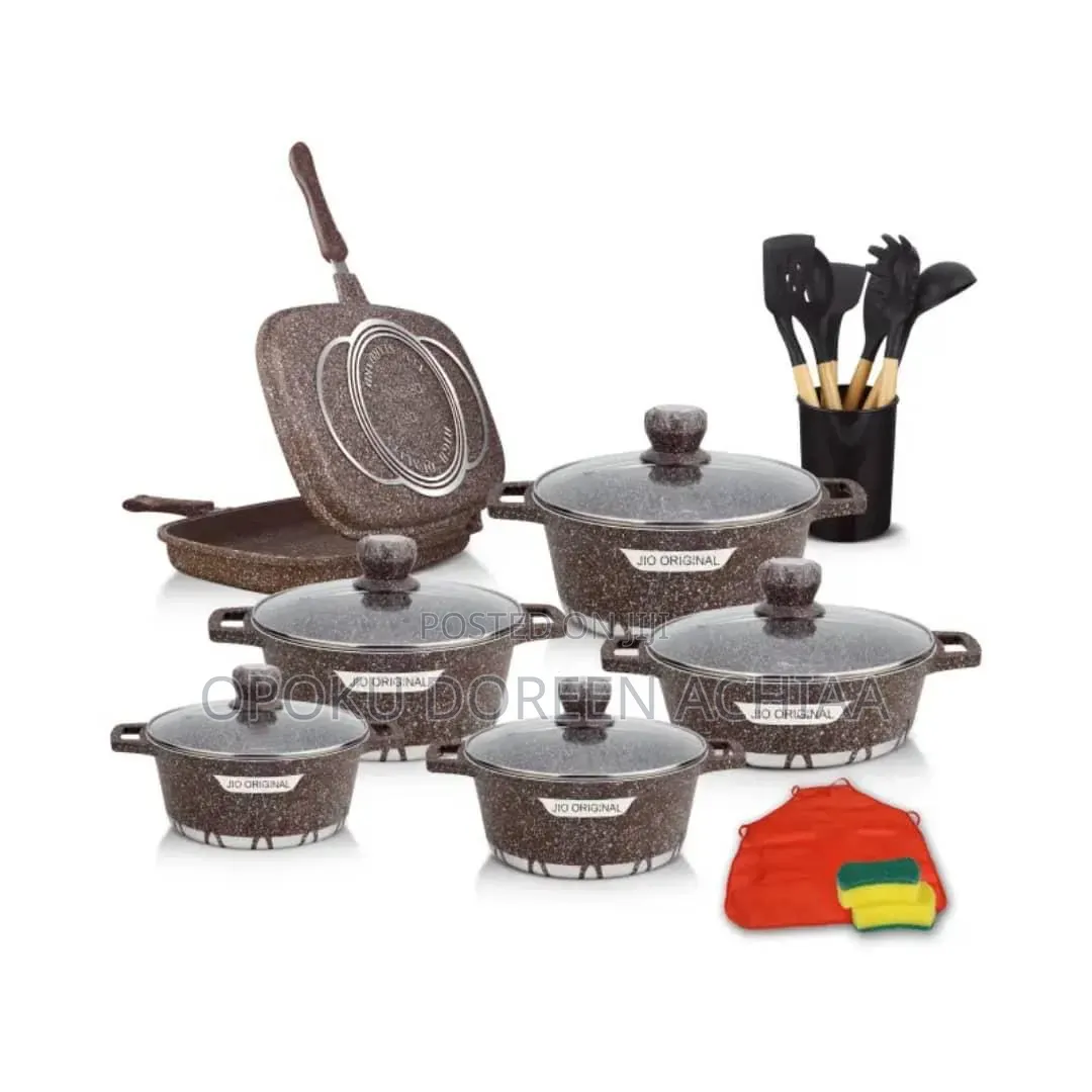 21 Piece J10 Nonstick Cookware