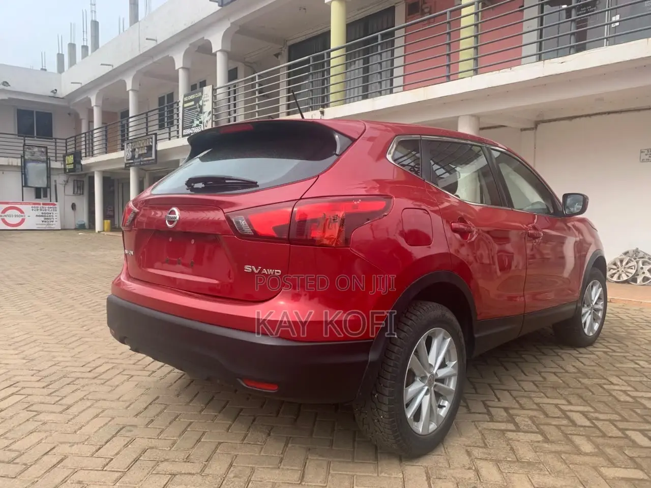 Nissan Qashqai 2018 Red