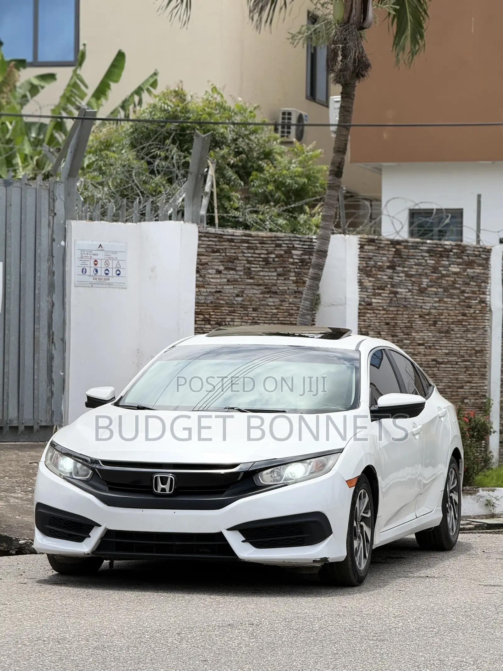 Honda Civic EX Sedan 2018 White