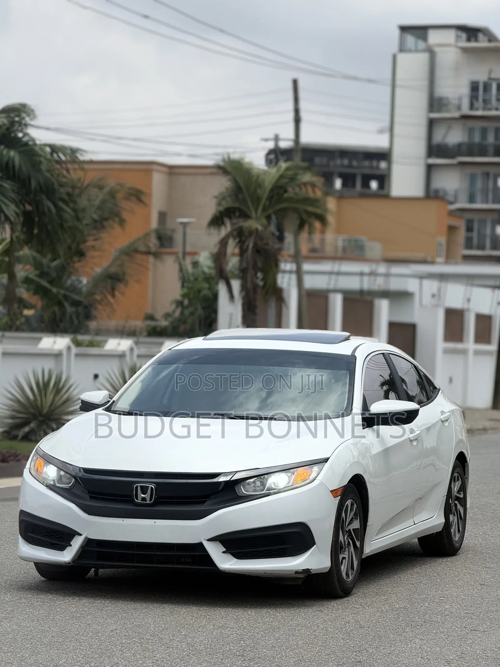Honda Civic EX Sedan 2018 White